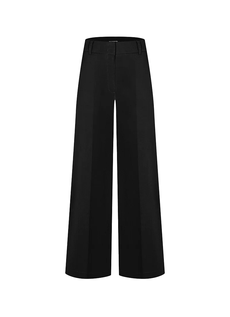 California Wide Leg Linen Pants - Image 3