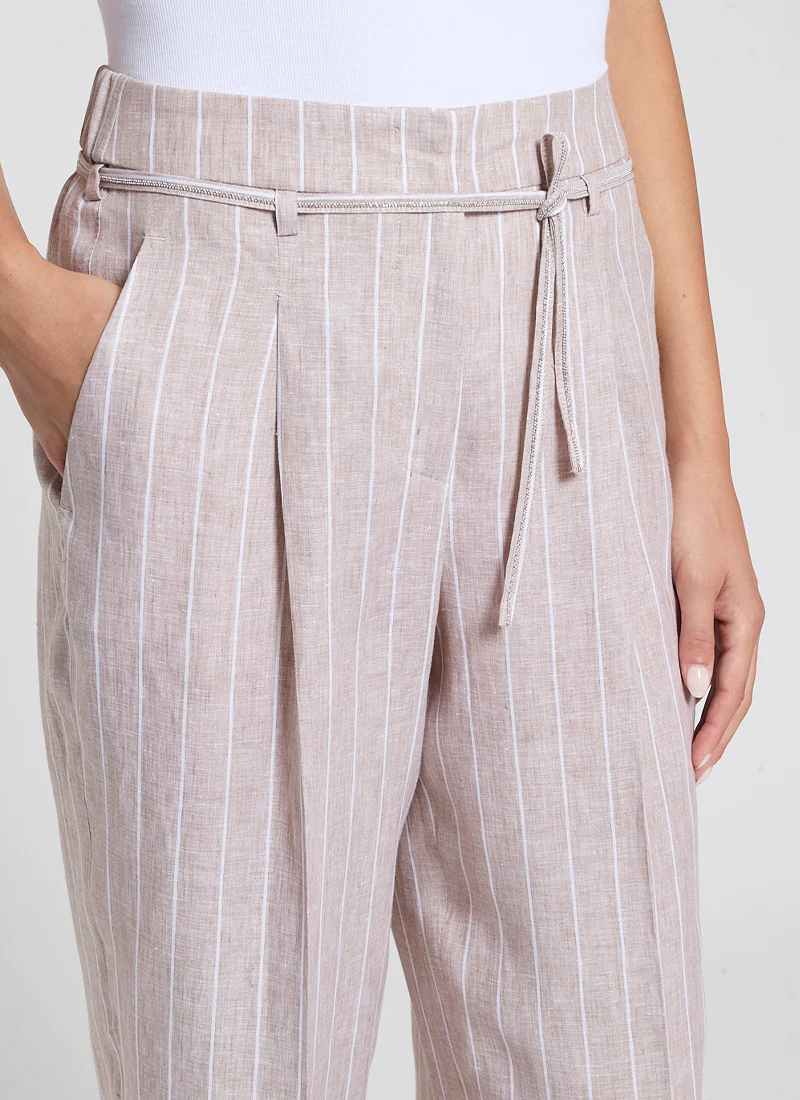 Linen Striped Pant - Image 2