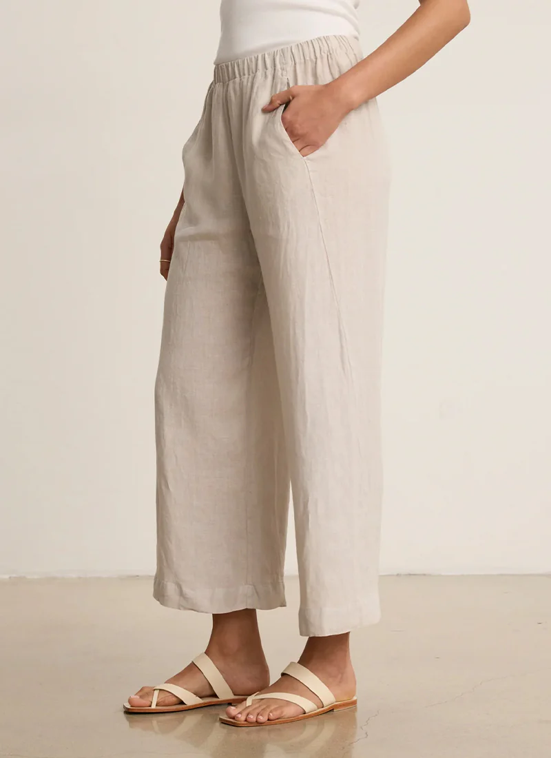 Lola Woven Linen Pant - Image 5