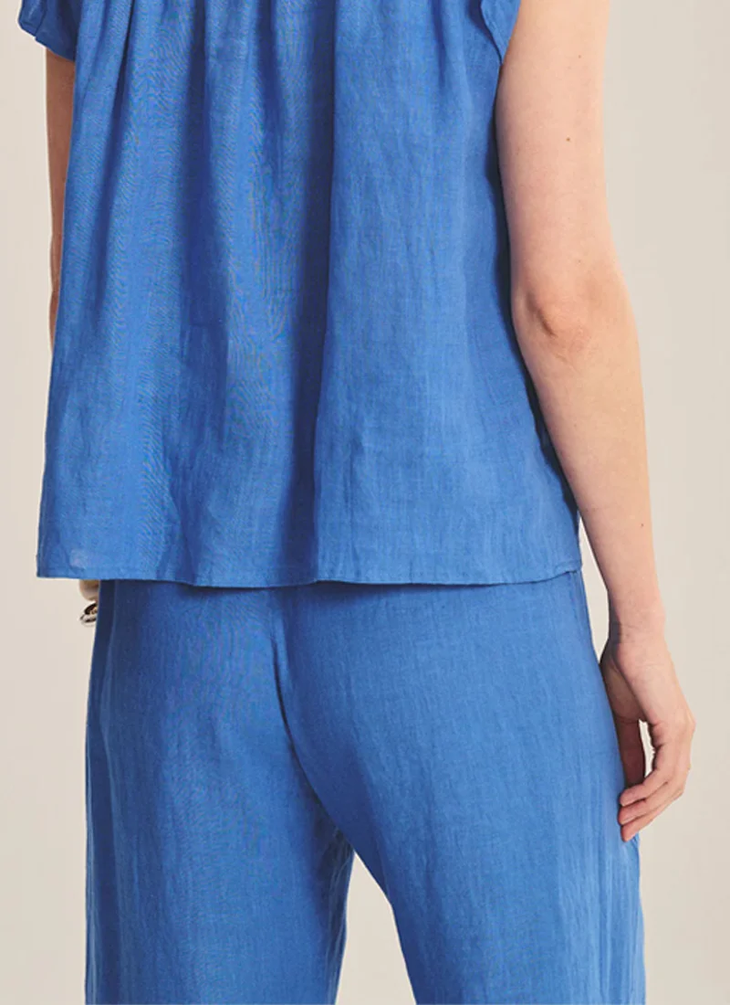 Lola Woven Linen Pant - Image 3