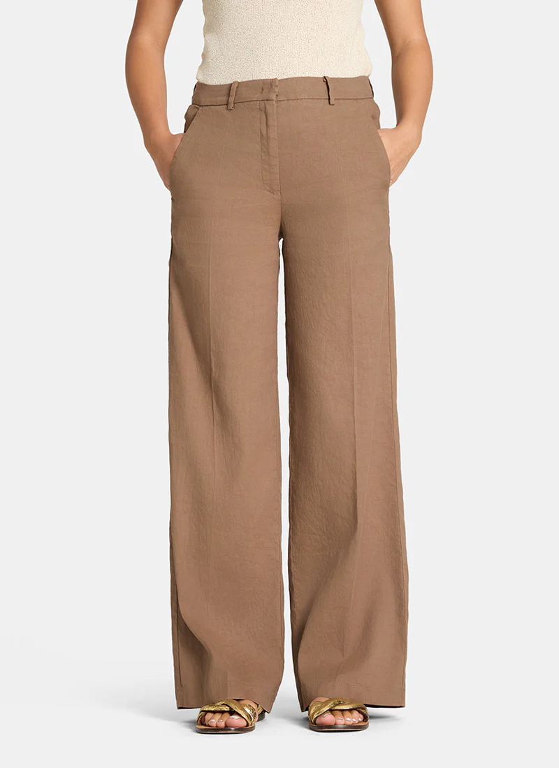 Mira A-Line Linen Pants
