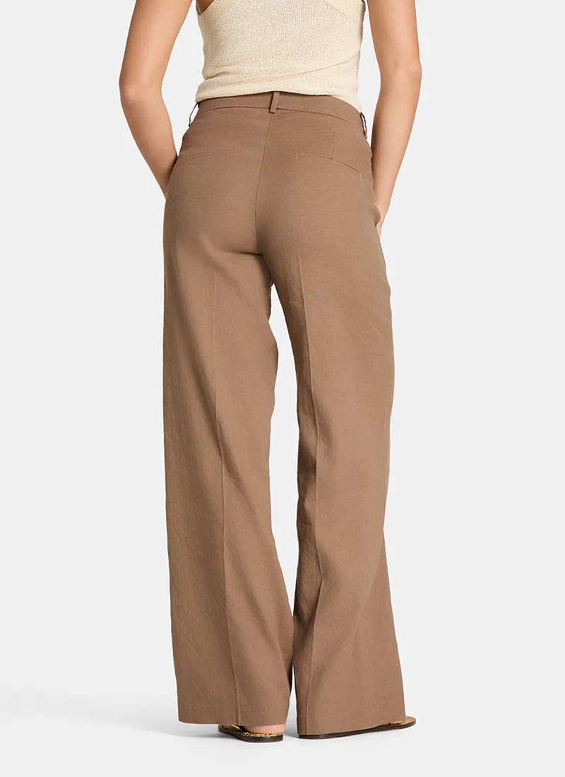 Mira A-Line Linen Pants - Image 2