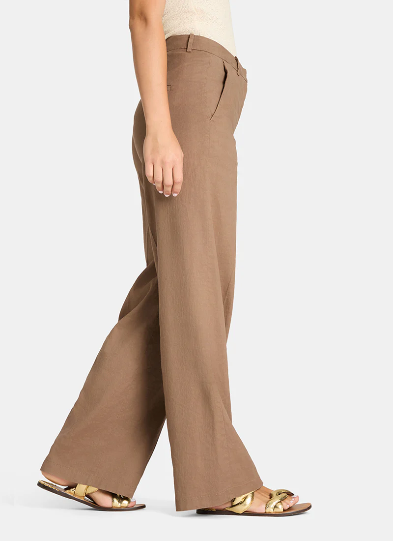 Mira A-Line Linen Pants - Image 4