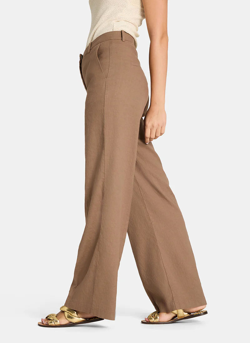 Mira A-Line Linen Pants - Image 5