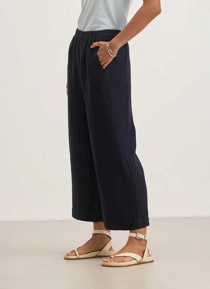 Lola Woven Linen Pant - Image 3