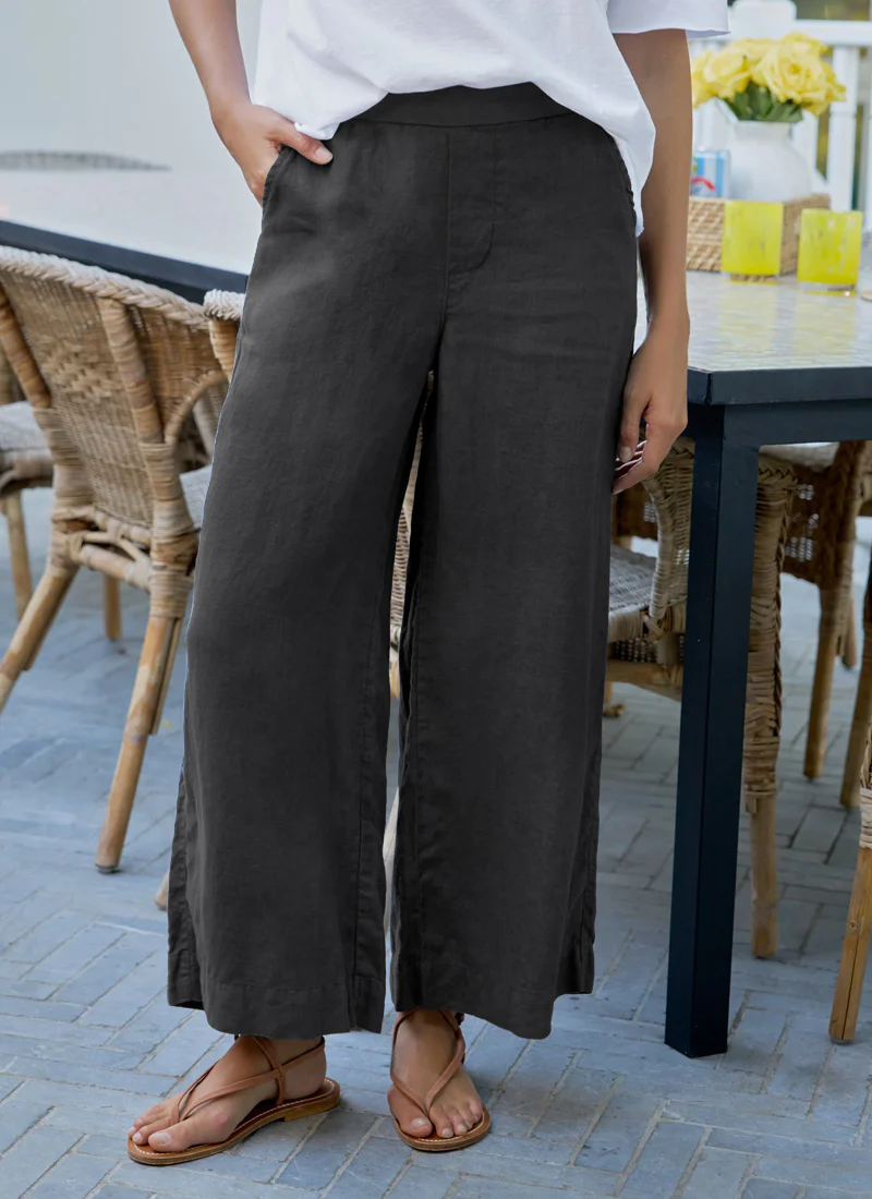 Maisie Wide-Leg Pull-On Pant