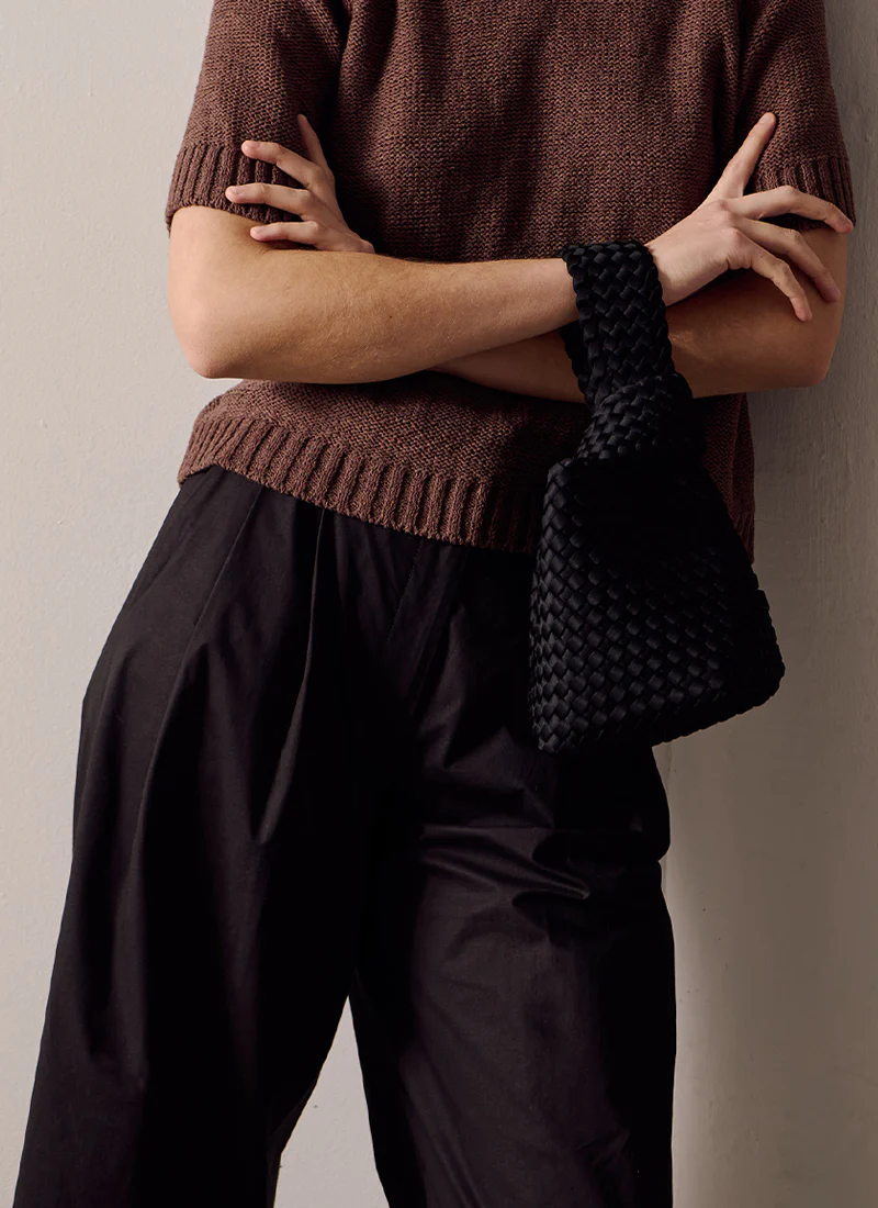 Tenerife Wide Leg Pleated Crop Pant - Image 3