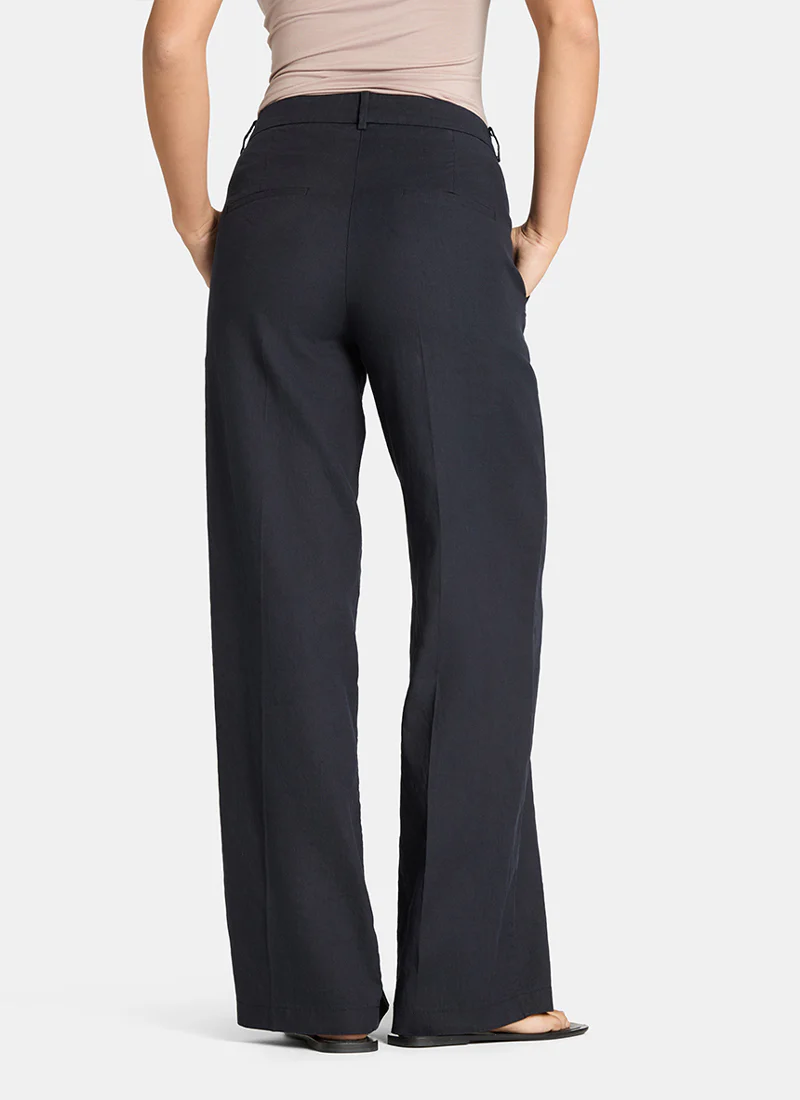 Mira A-Line Linen Pants - Image 2
