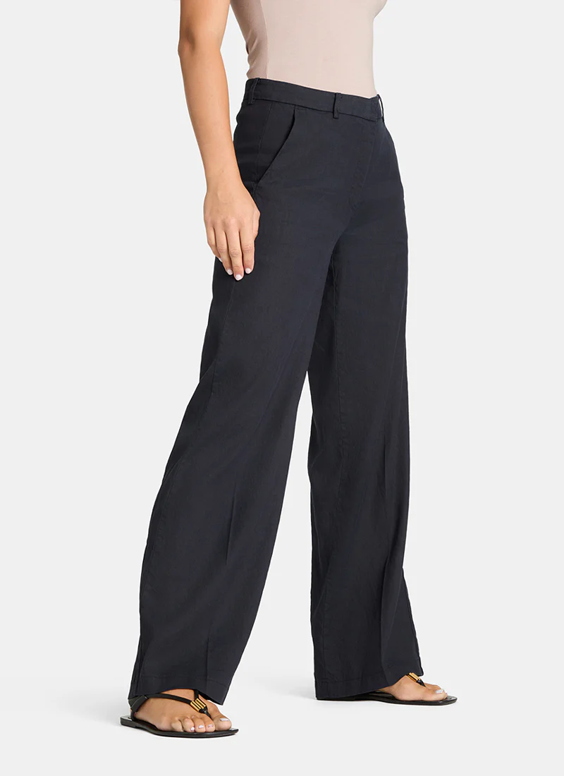 Mira A-Line Linen Pants - Image 3