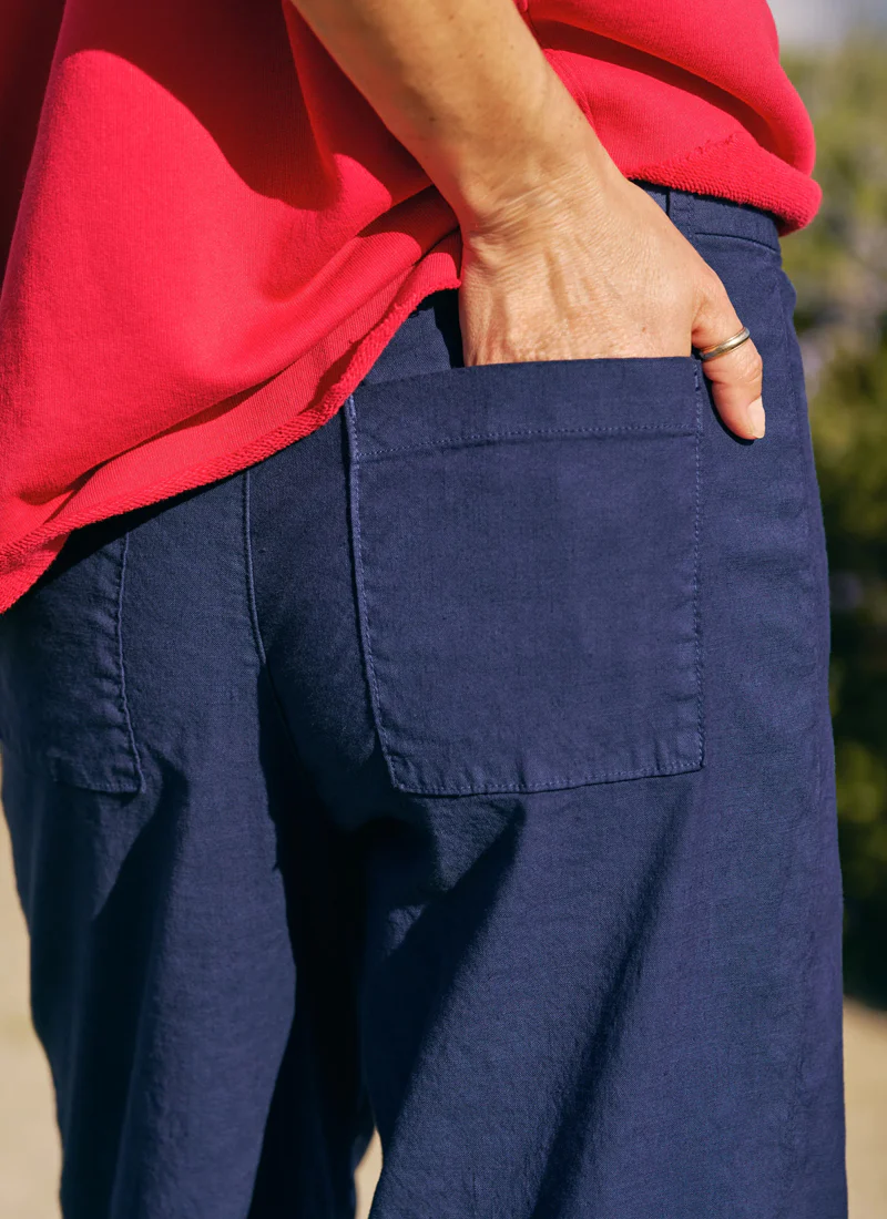 Wexford Wide-Leg Linen Pant - Image 3