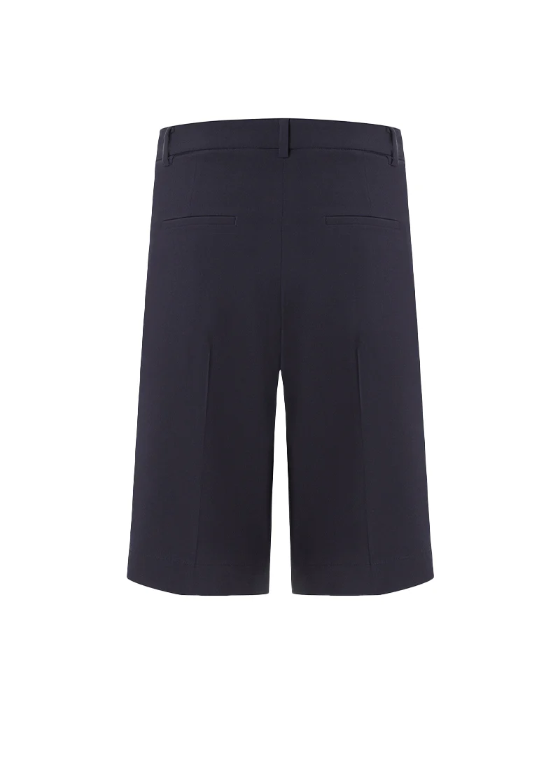 Anna Crepe Bermuda Shorts - Image 7