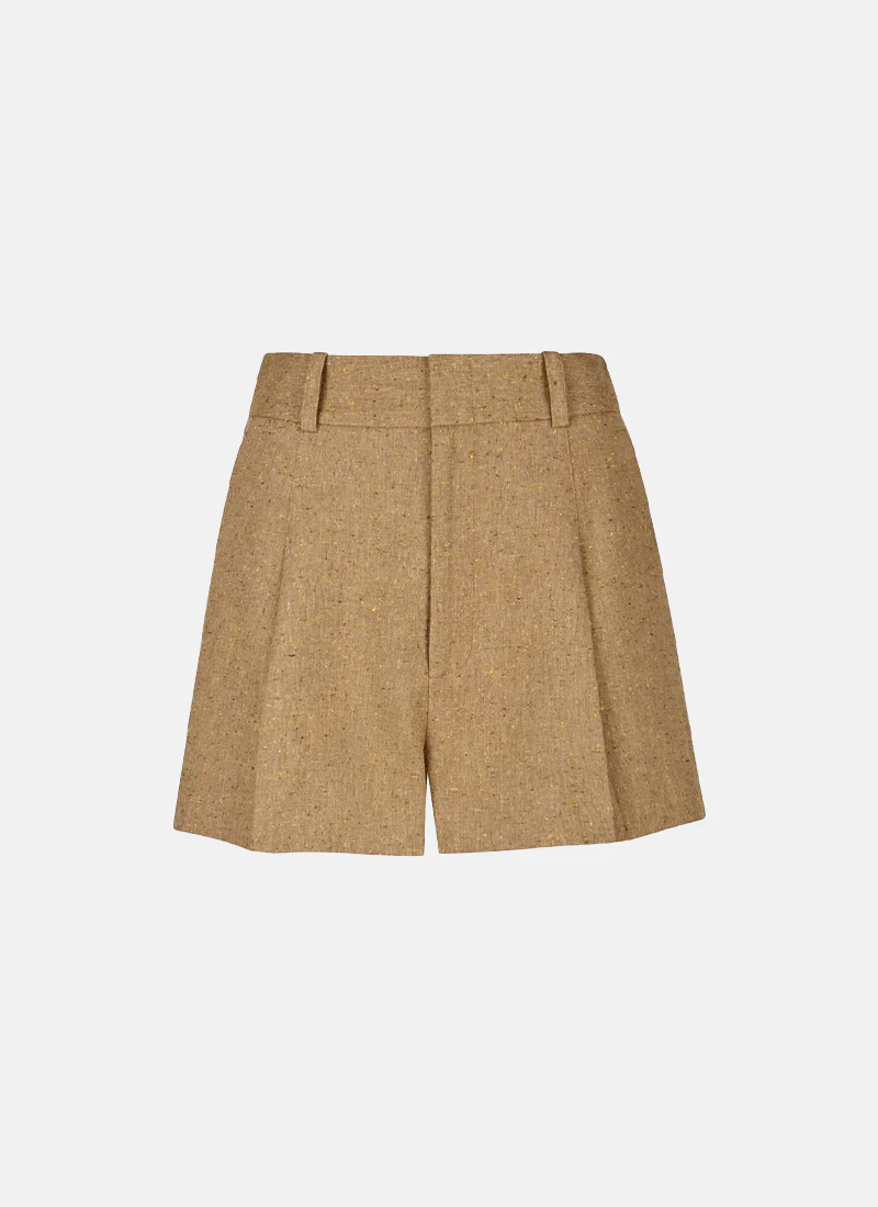Mid Rise Pleated Shorts - Image 7
