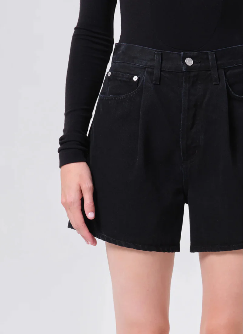 Rhoda Pleated A-Line Shorts - Image 4