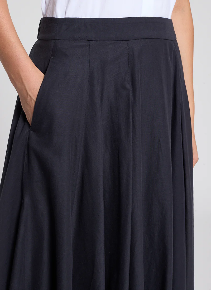 Cotton Voile Midi Skirt - Image 2