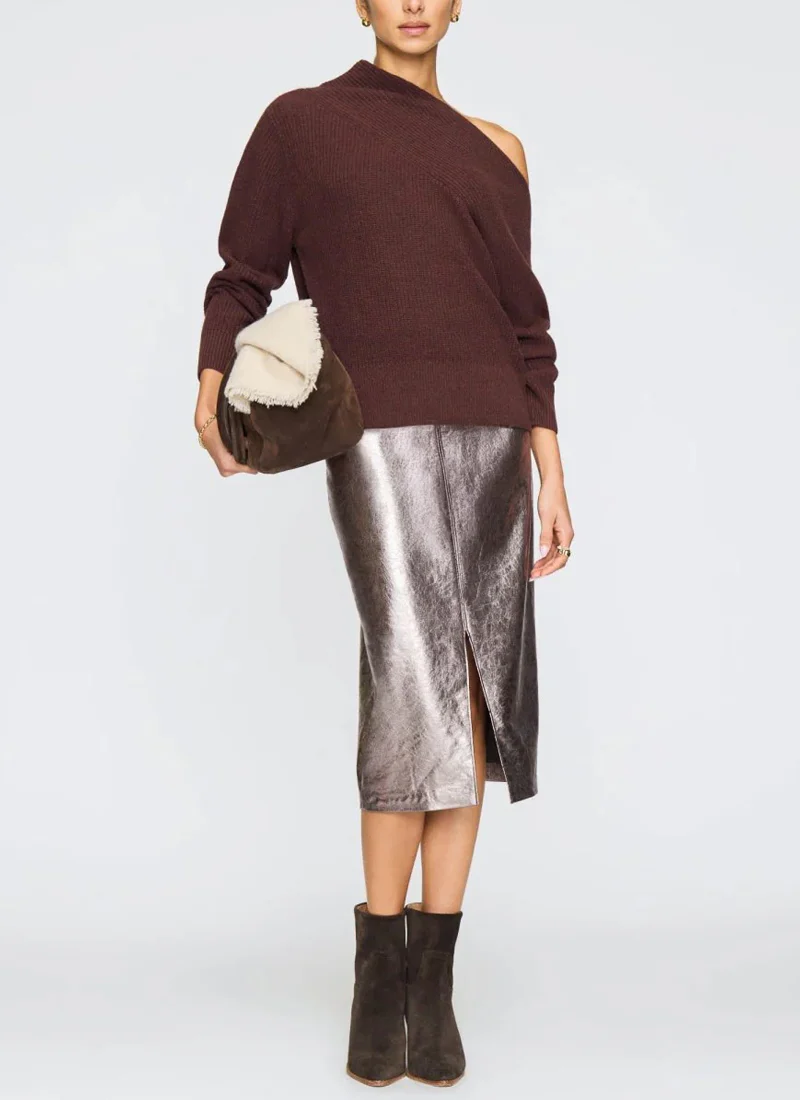 Esme Metallic Skirt - Image 4
