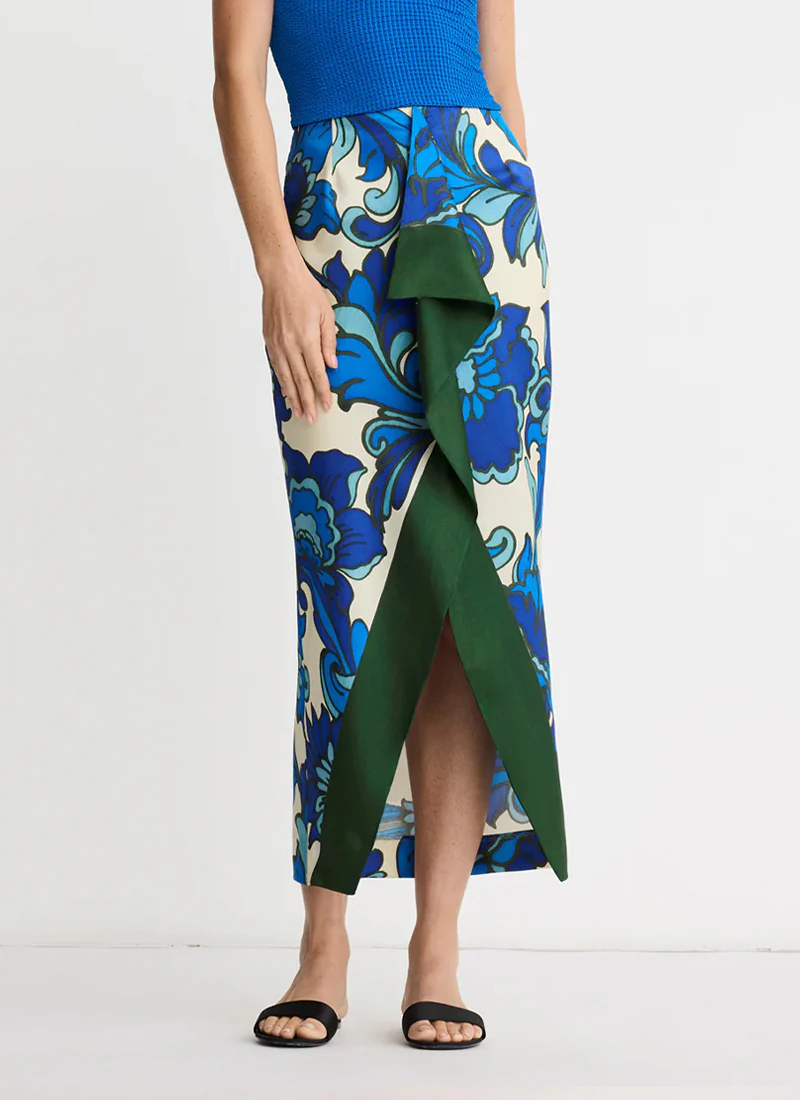 Front Ruffle Skirt