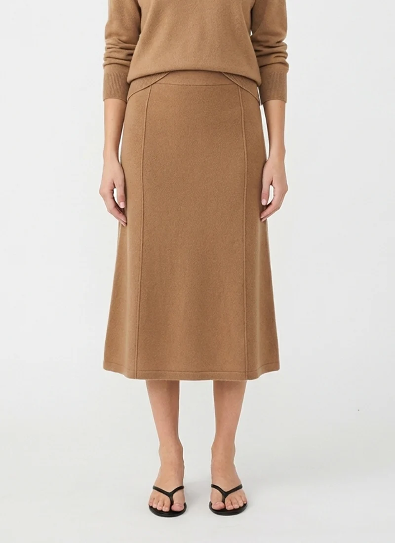 Ruthie Cashmere Skirt