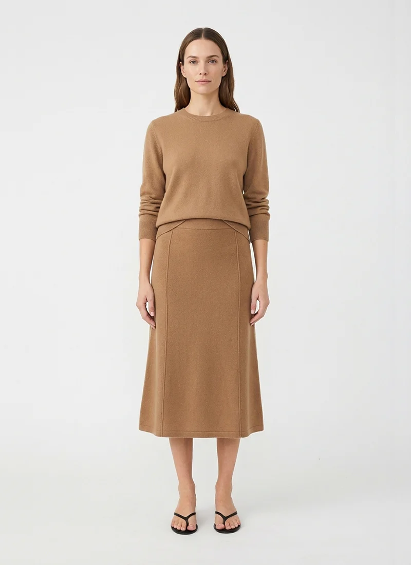 Ruthie Cashmere Skirt - Image 3