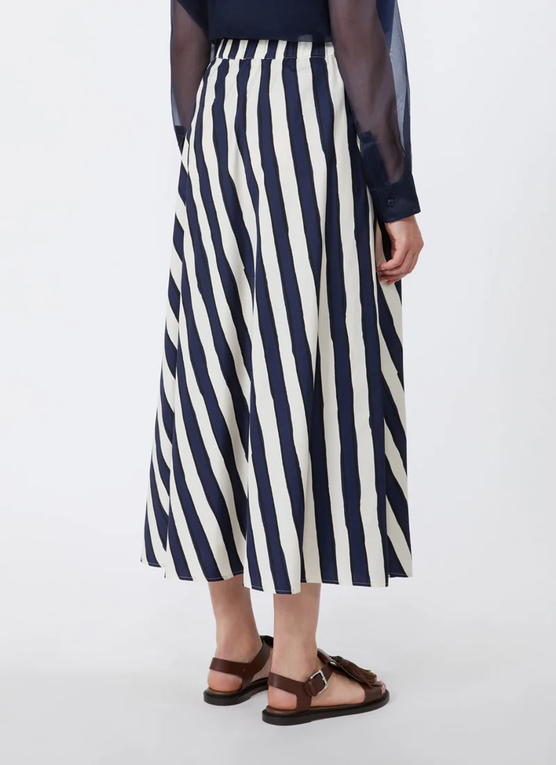 Uomo Cotton Midi Skirt - Image 2