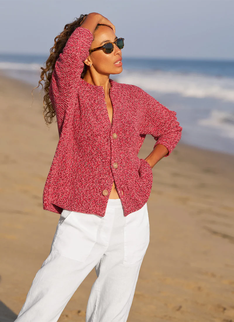 Montecito Cotton Cardigan - Image 4