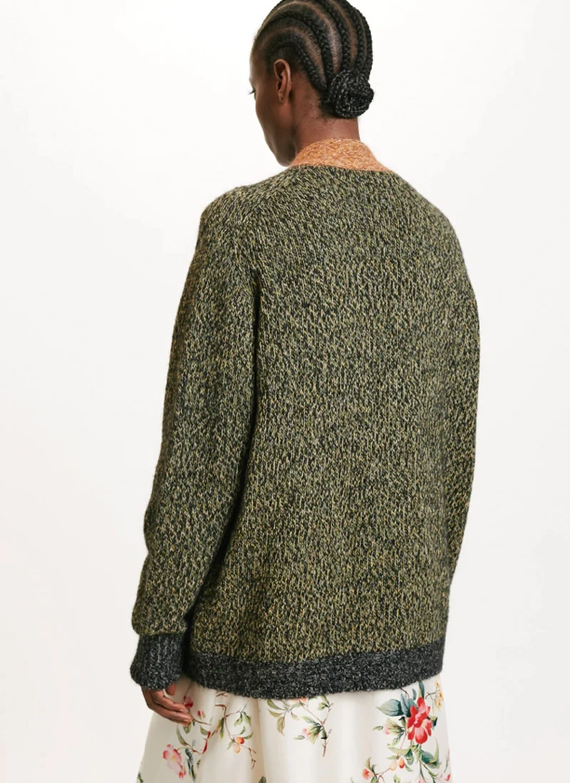 Natsu Colourblock Cardigan - Image 2
