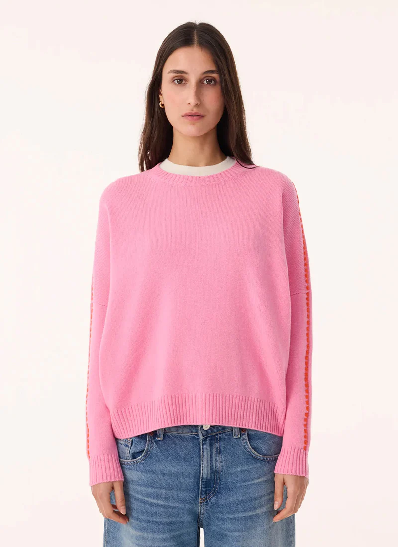 Amelina Cashmere Crewneck