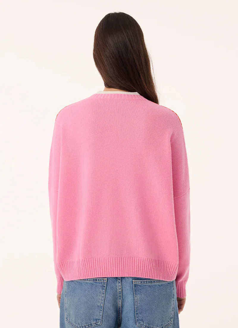 Amelina Cashmere Crewneck - Image 3