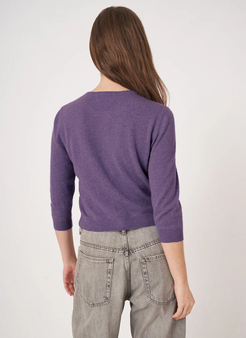 Cashmere Knitted Cardigan - Image 2