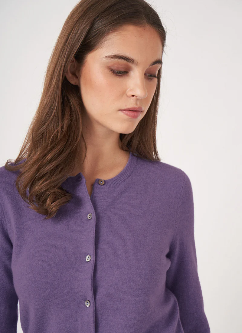 Cashmere Knitted Cardigan - Image 3