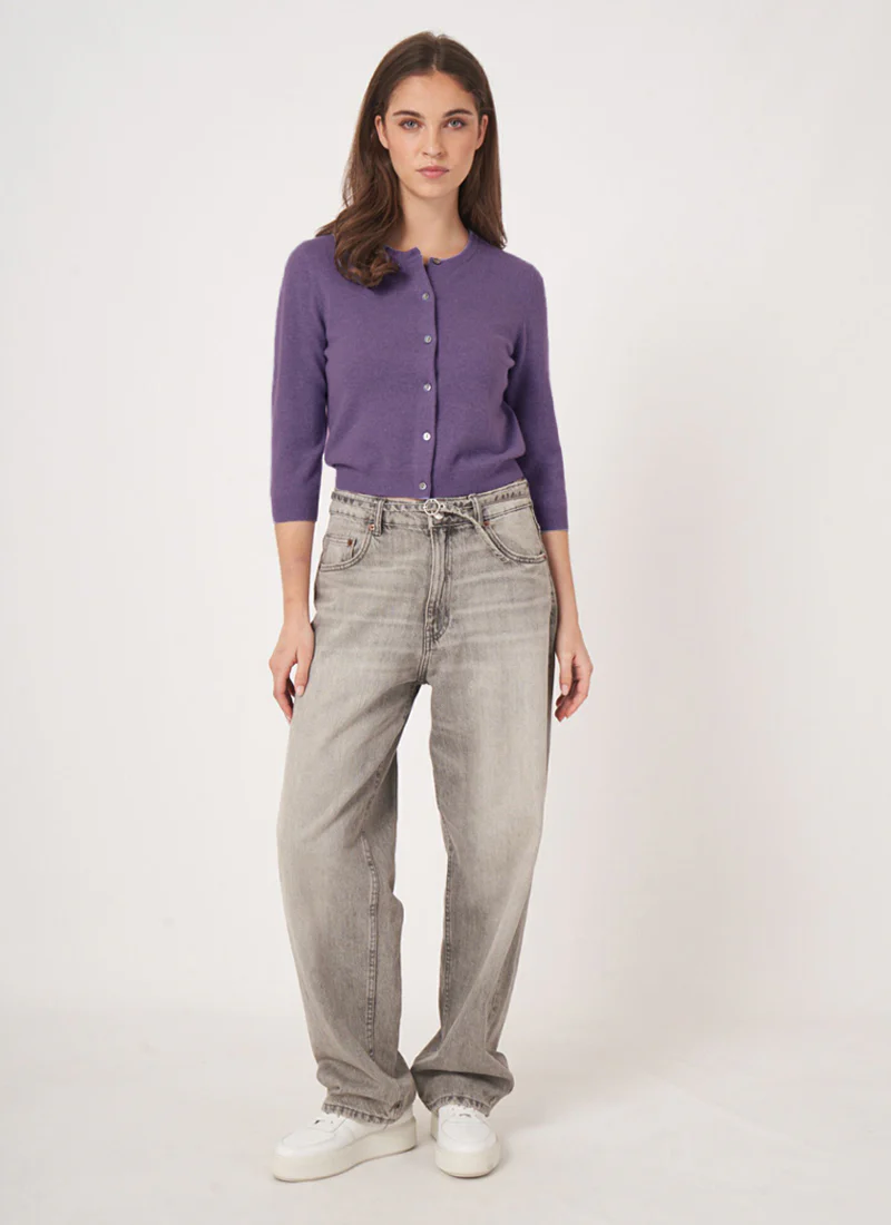 Cashmere Knitted Cardigan - Image 4