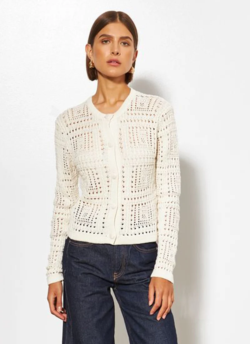 Melrose Crochet Cardigan - Image 2
