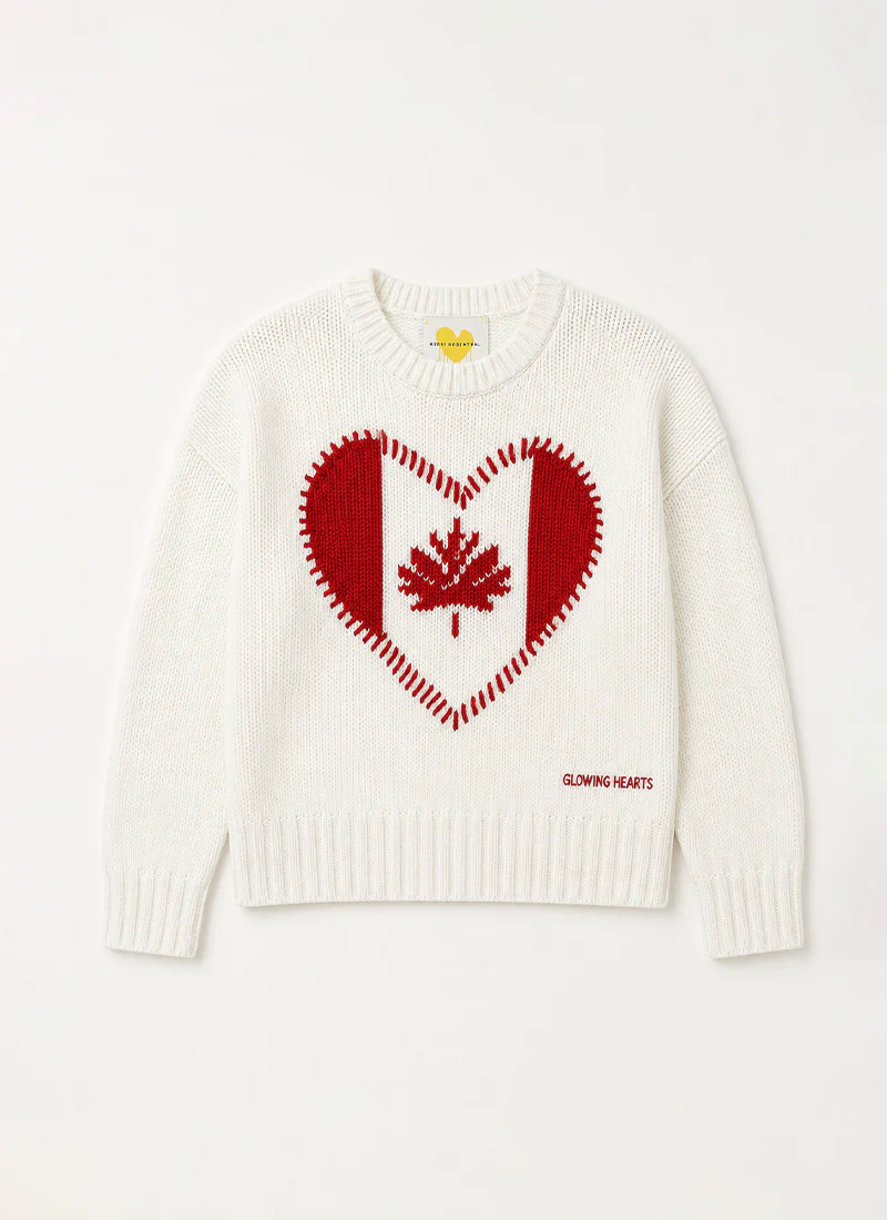 Boyfriend Maple Leaf Sweater - Image 2
