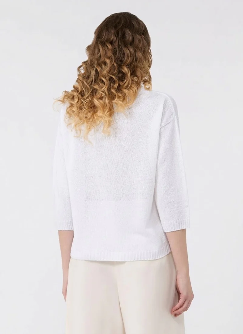 Cannone Linen Sweater - Image 2