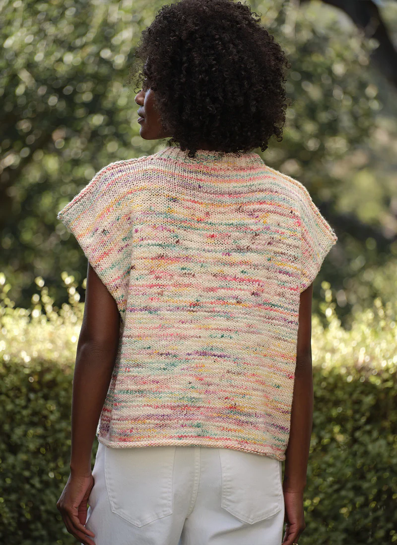 Gaia Spacedye Knit Sweater Vest - Image 3