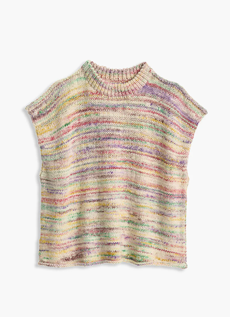 Gaia Spacedye Knit Sweater Vest - Image 4