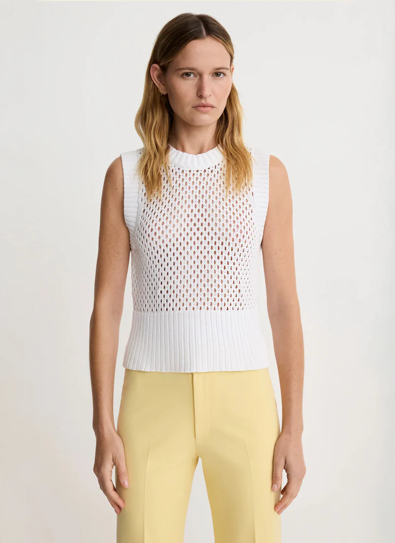 Mesh Knit Vest