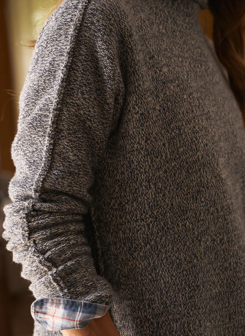 Monterey Rolled Funnel Neck Sweater - Image 4
