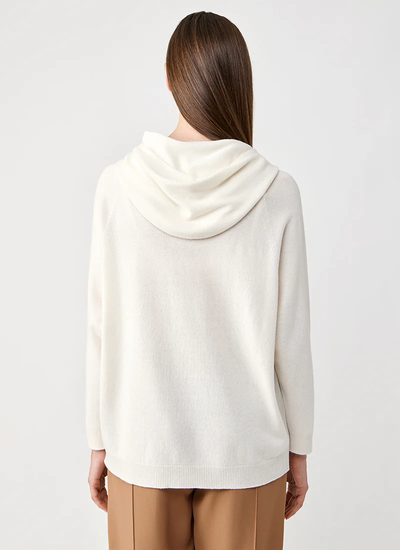 Pierced Hooded Sweater - Image 3