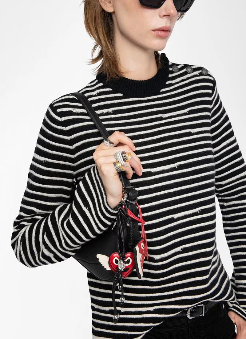 Spiky Long Sleeve Pullover - Image 4