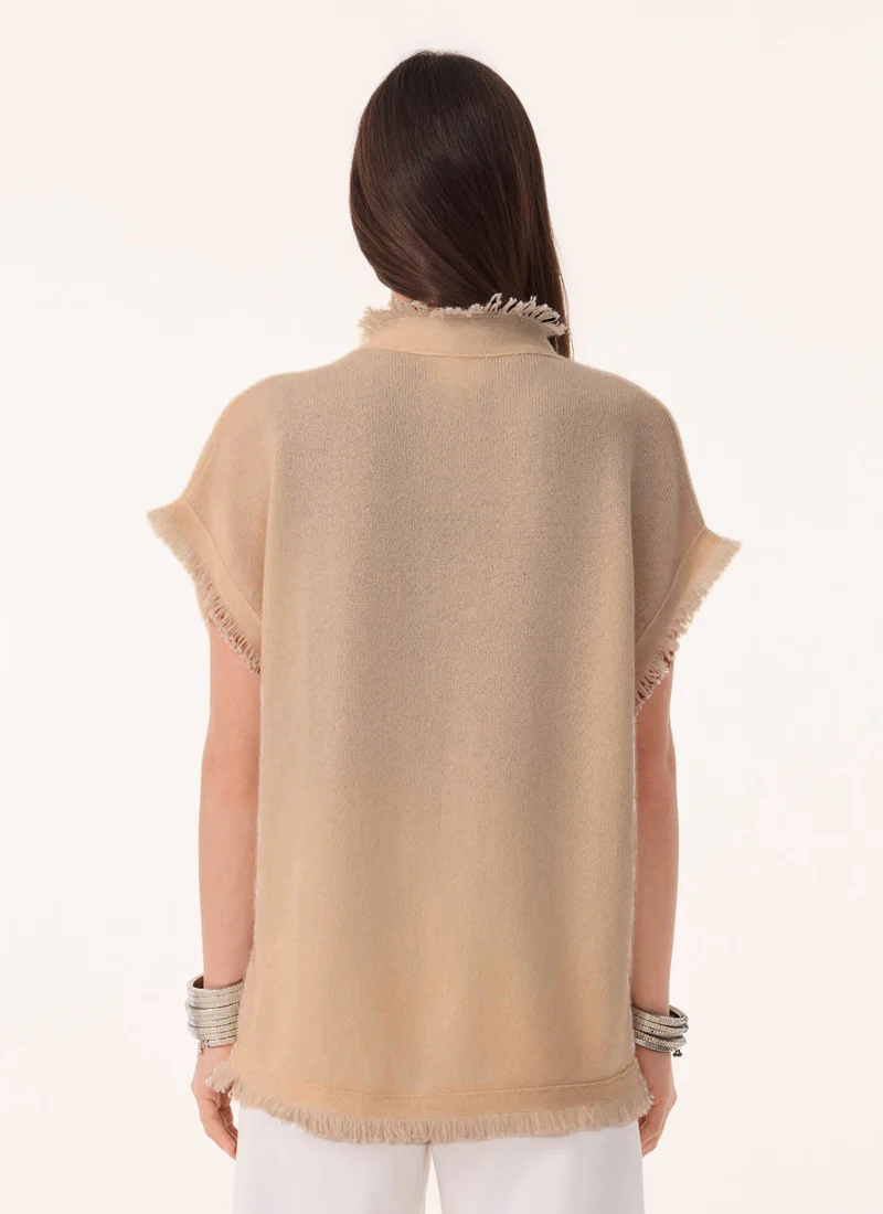 Nessa Cashmere Gilet - Image 2