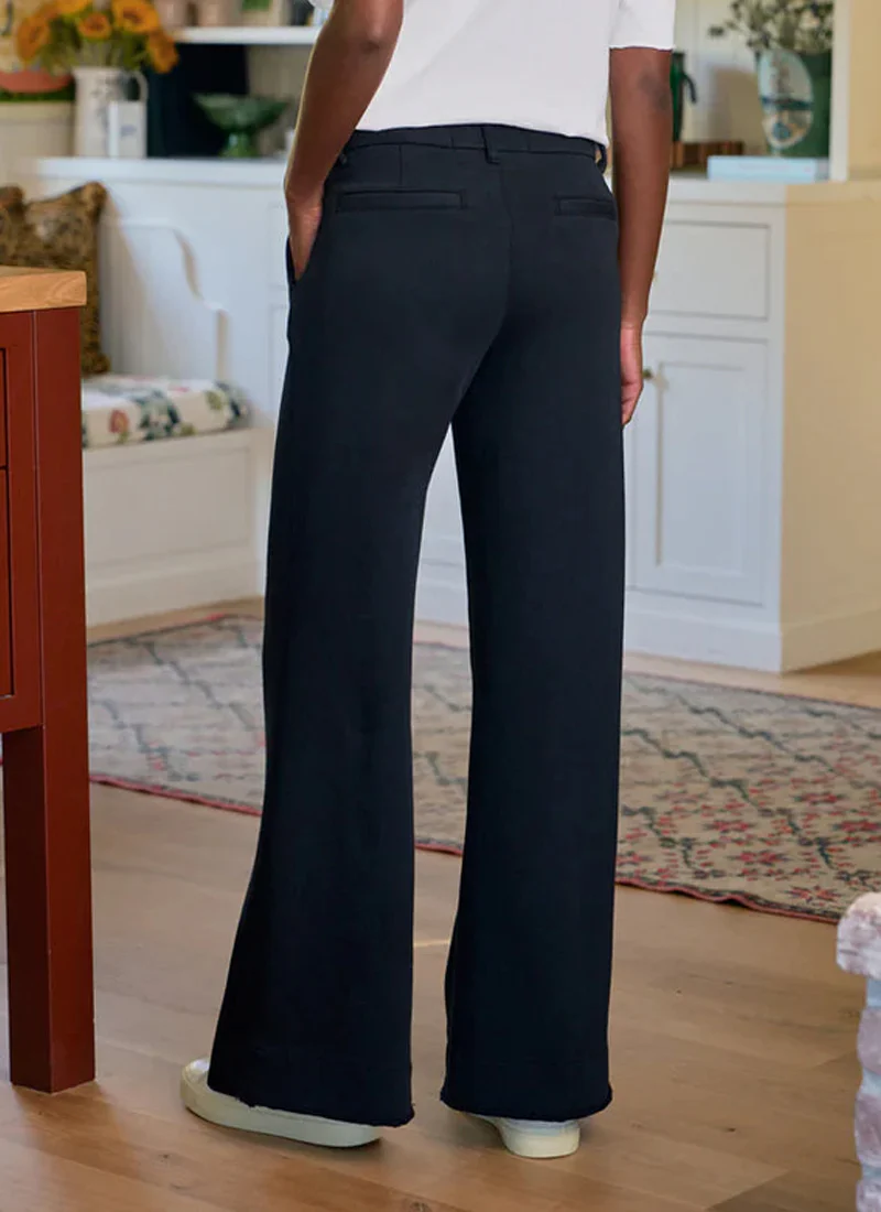 Riley Wide Leg Trouser Sweatpants - Image 2