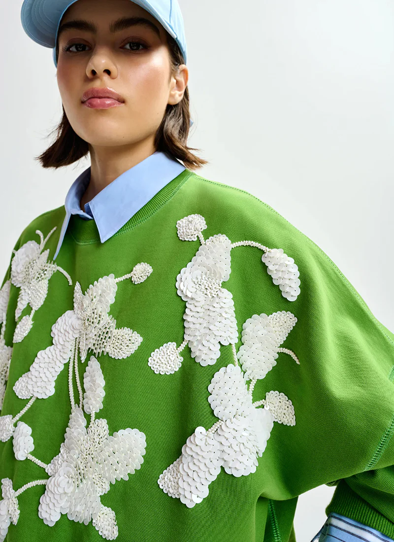Jaga Embroidered Sweatshirt - Image 3