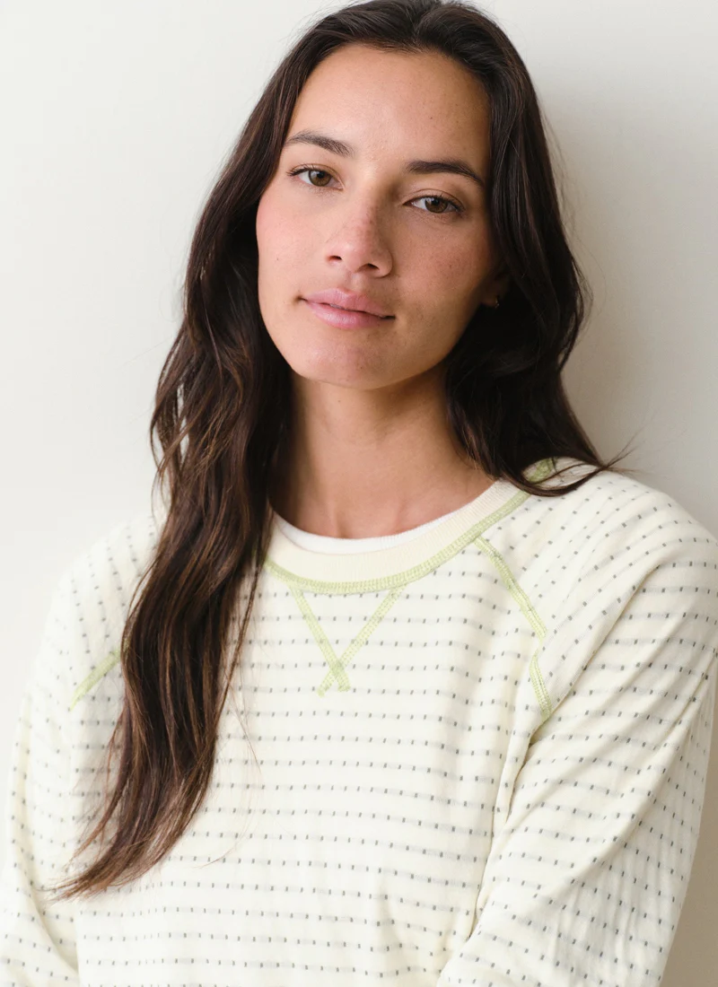Reversible Raglan Crewneck Sweatshirt - Image 3