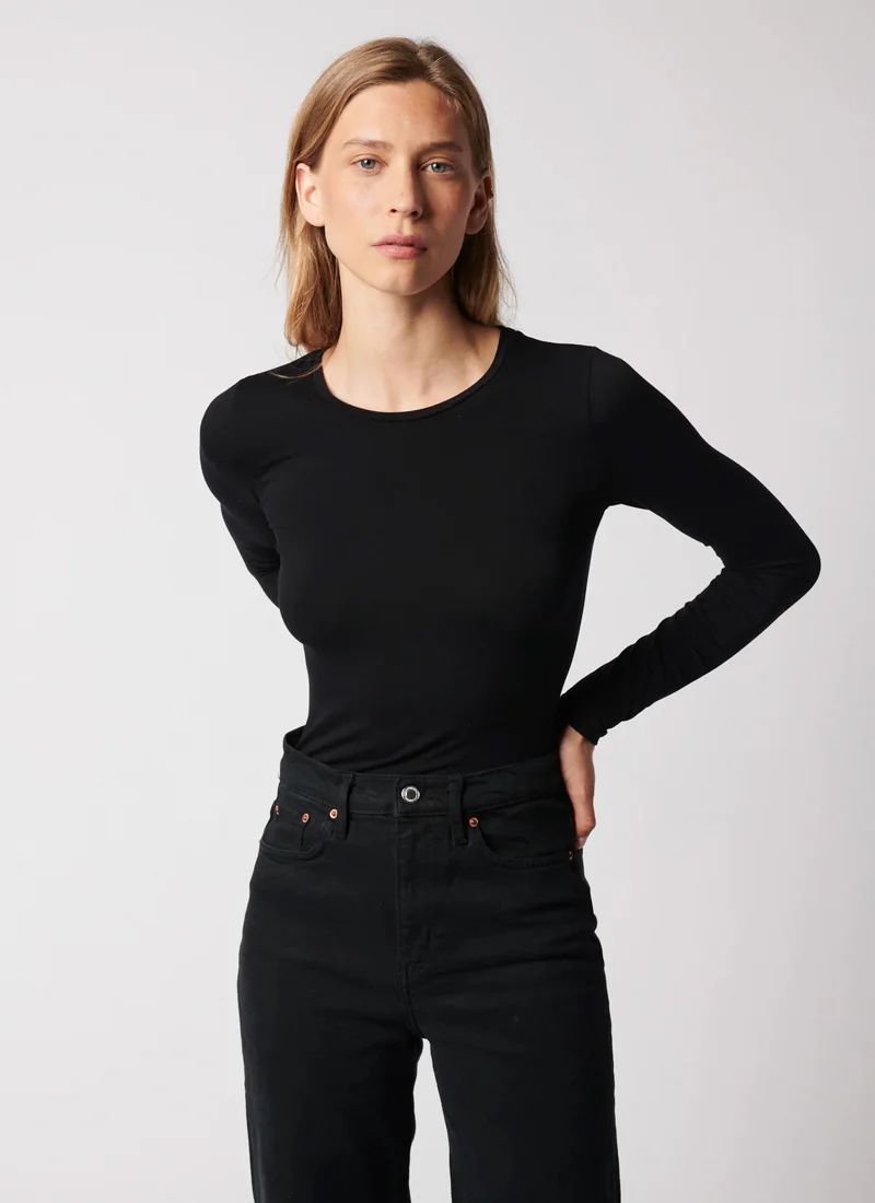 Long Sleeve Crew Tee - Image 2
