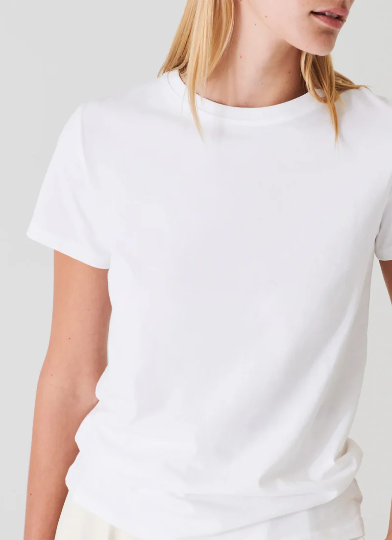 Short Sleeve Iconic Fitted Crew Tee - Image 4