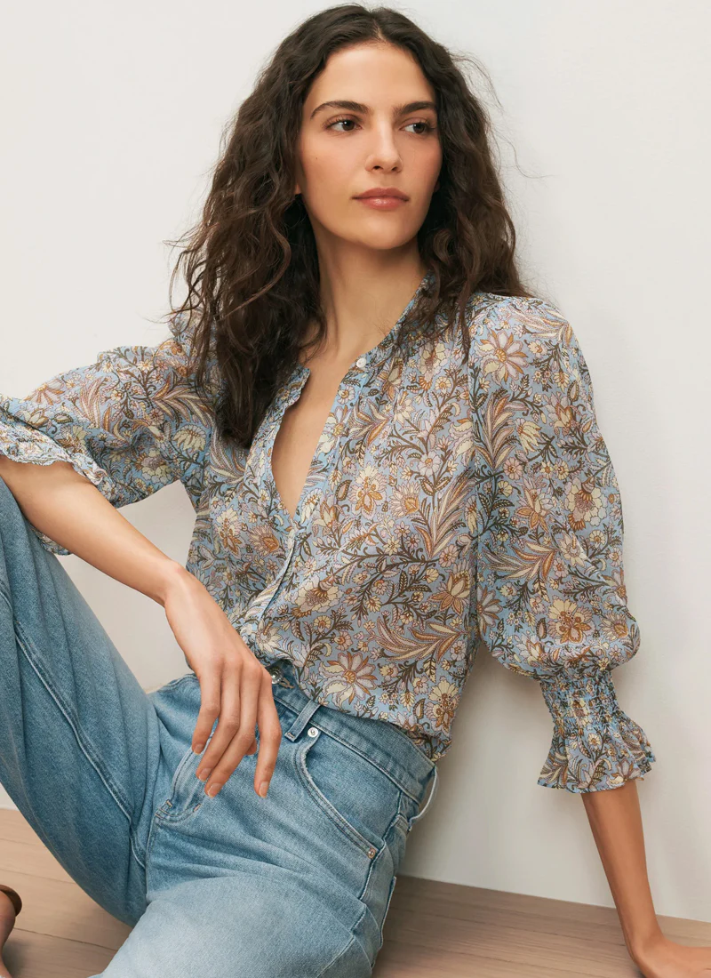 3/4 Sleeve Ashlynn Blouse - Image 3