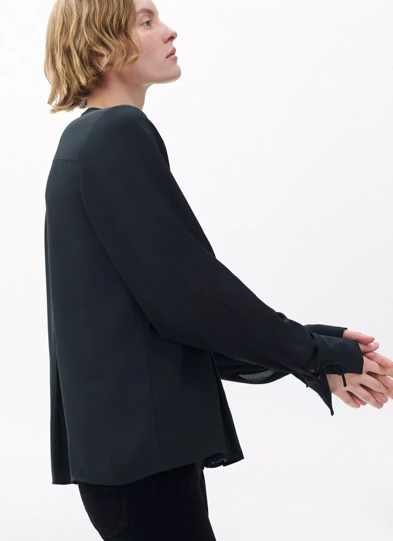 Arden Pleated Blouse - Image 3