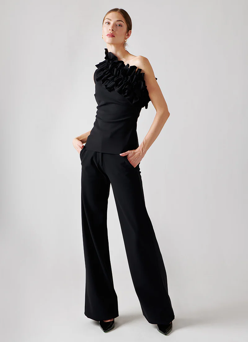 Denton Wide-Leg Trouser - Image 4