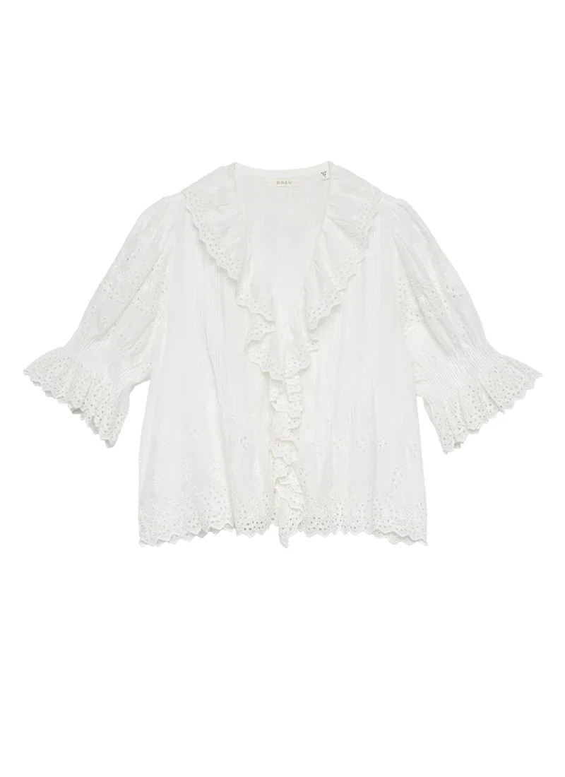 Henri Eyelet Top - Image 3