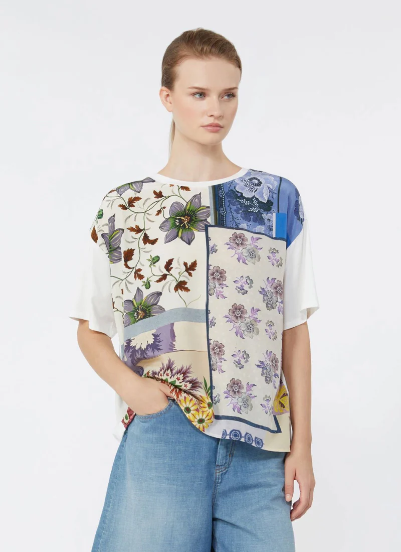 Pampas Cotton Silk T-Shirt